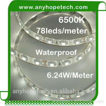 Water resistant 3528smd 78ledm 31.2W smallest led light strip